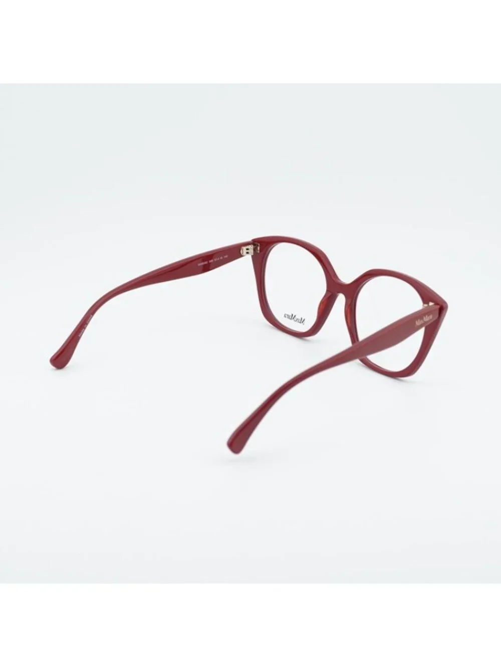Max Mara MM5082 066 Eyeglasses Red 53mm Square Frame